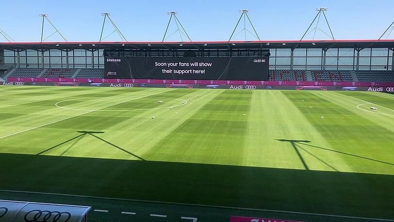 Der FC Bayern testet gegen Olympique Marseille am Campus. Der FC Bayern testet gegen Olympique Marseille am Campus.