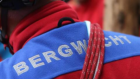Mitglied der Bergwacht. Foto: Matthias Bein/dpa-Zentralbild/dpa/Symbolbild