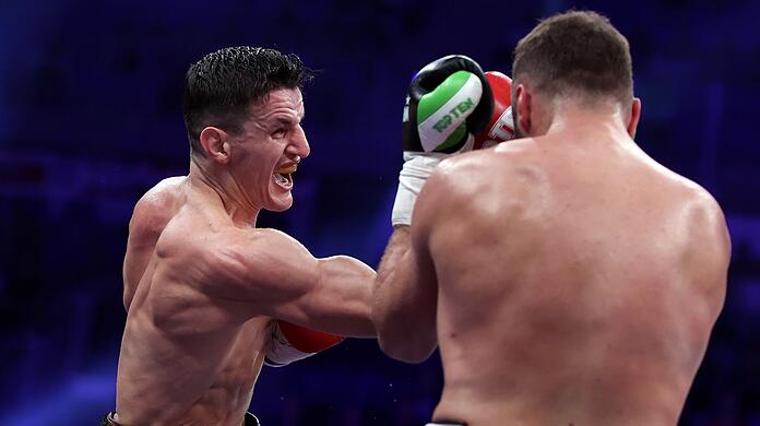 Zurück im Ring: Robin Krasniqi.