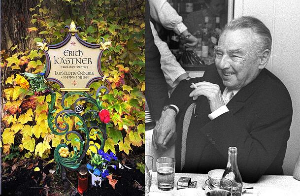 Erich Kästner starb am 29. Juli 1974 in München und ist auf dem Alten Bogenhauser Friedhof beigesetzt. Erich Kästner starb am 29. Juli 1974 in München und ist auf dem Alten Bogenhauser Friedhof beigesetzt.