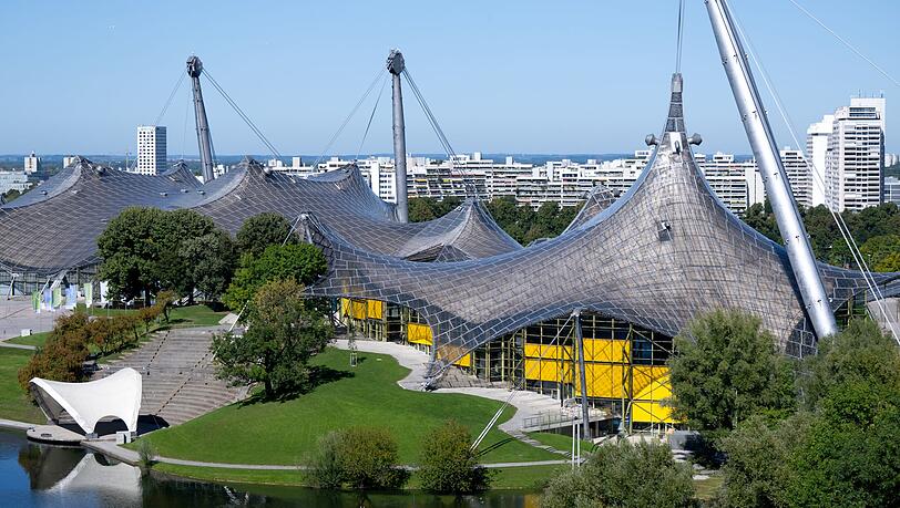 Der Münchner Olympiapark von den Sommerspielen 1972. Der Münchner Olympiapark von den Sommerspielen 1972.