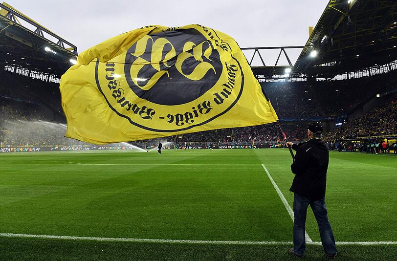 Champions League im Ausnahmezustand ... die Bilder vor dem Viertelfinal-Hinspiel Dortmund gegen Real am Mittwoch.