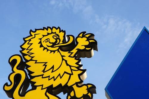 Hat ausgebrüllt: Der Löwe an der CSU-Zentrale in München