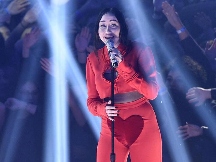Noah Cyrus bei der Verleihung der "iHeartRadio" Music Awards 2017.