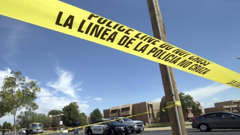Anfang August: Ein Absperrband der Polizei vor dem Ort des Massakers im texanischen El Paso. Anfang August: Ein Absperrband der Polizei vor dem Ort des Massakers im texanischen El Paso.