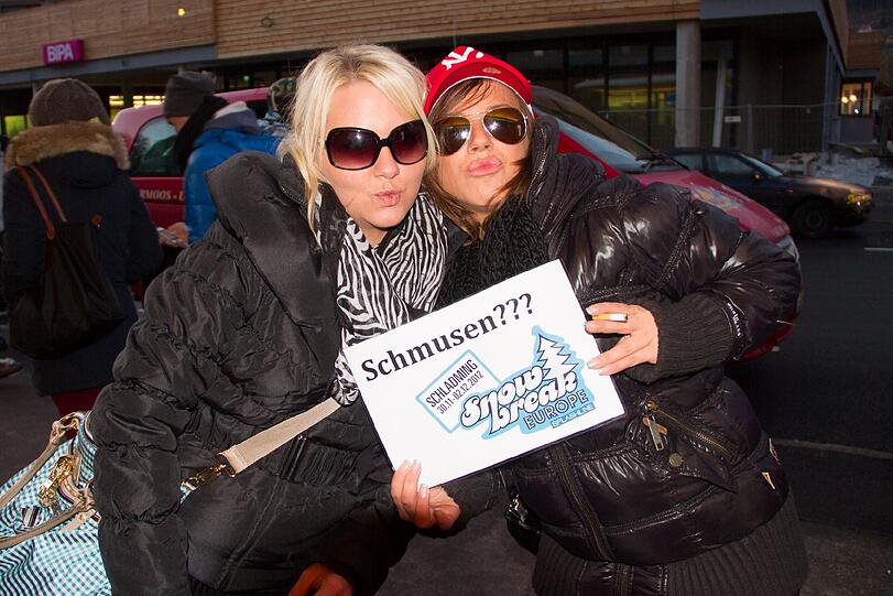 Snow Break Europe 2012 in Schladming: Die Bilder von der irren Party im Schnee