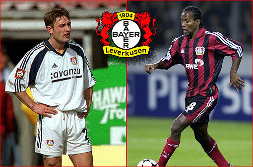 Bayer Leverkusen: Um die Jahrtausendwende hat Bayer seine stärkste Zeit. Zwar versagen die Rheinländer immer im entscheidenden Moment, aber Bayern geht auf Nummer sicher. 2001 kommt Robert Kovac, nach Leverkusens &bdquo;Triple-Vize&ldquo; 2002 folgen Ze Roberto ...