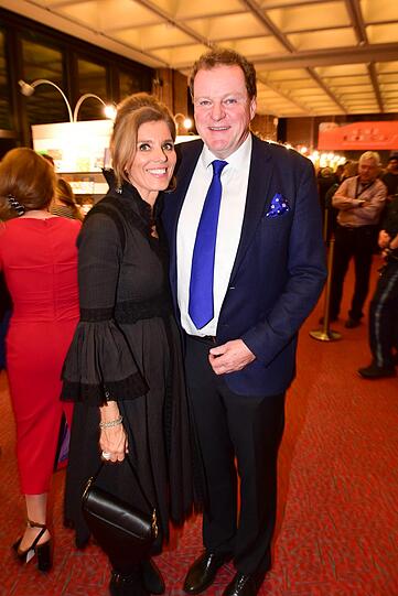 Dr. Franz Strauss mit Frau Birgit.