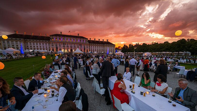 Jedes Jahr ist der Sommerempfang des Landtags auf Schloss Schleißheim ein Höhepunkt im bayerischen Veranstaltungskalender. (Archivbild)