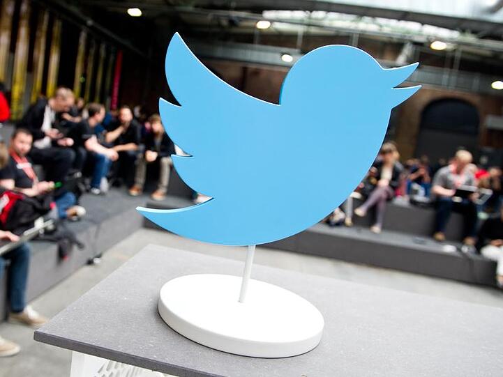 Twitter auf der Konferenz "re:publica" in Berlin.
