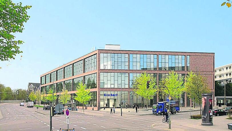 So soll die neue Rischart-Zentrale mal aussehen. So soll die neue Rischart-Zentrale mal aussehen.