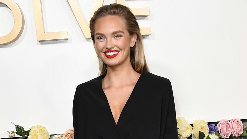Romee Strijd freut sich auf ihr zweites Kind.