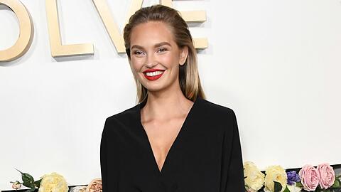 Romee Strijd freut sich auf ihr zweites Kind.