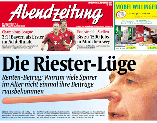 Jahres-Rückblick: Rückblick: Das Jahr 2011 in AZ-Schlagzeilen - München - Abendzeitung München