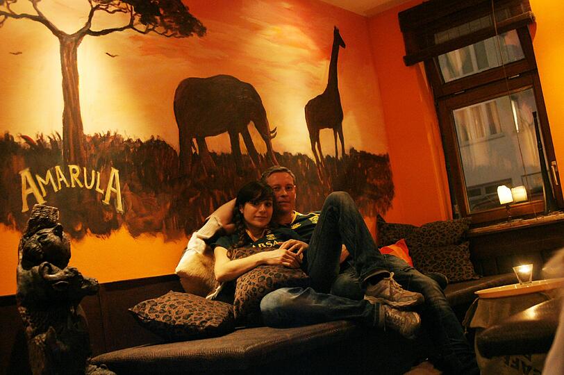 Die Gastgeber: Carina Ambach-Cronje und Johann Cronje.