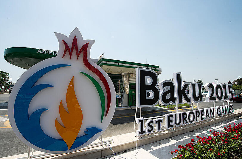 In Baku finden die Europaspiele 2015 statt.