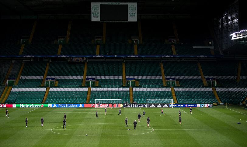 Die Bilder vom Abschlusstraining aus Glasgow.
