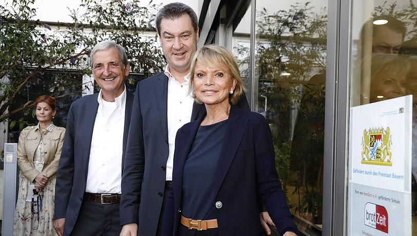 Uschi Glas über Markus Söder: "Er hat es sehr gut gemacht". Uschi Glas über Markus Söder: "Er hat es sehr gut gemacht".