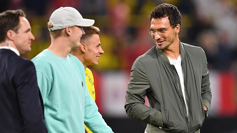 Nur Zuschauer beim Supercup: Mats Hummels.