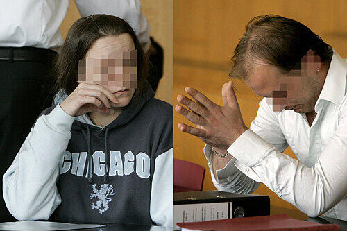 Nancy C. (27) und Oliver D. (28) vor dem Aschaffenburger Landgericht: Die Mutter schützte ihr Kind nicht vor dem gewalttätigen Freund &ndash; sie misshandelte mit.