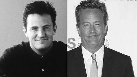 Matthew Perry (re.) und seine Rolle des Chandler Bing.