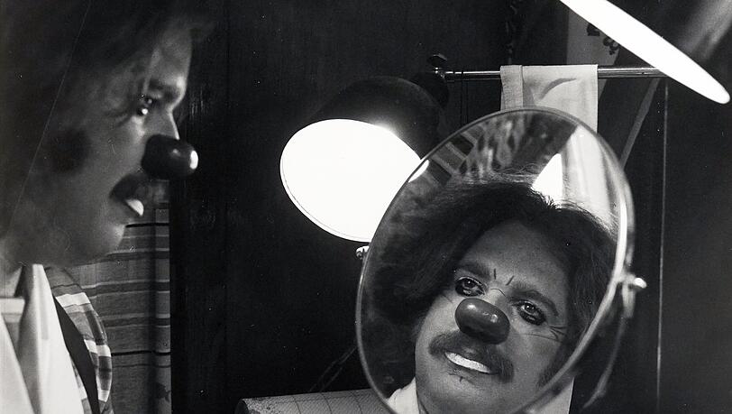 Berhard Paul als Clown Zippo. Berhard Paul als Clown Zippo.