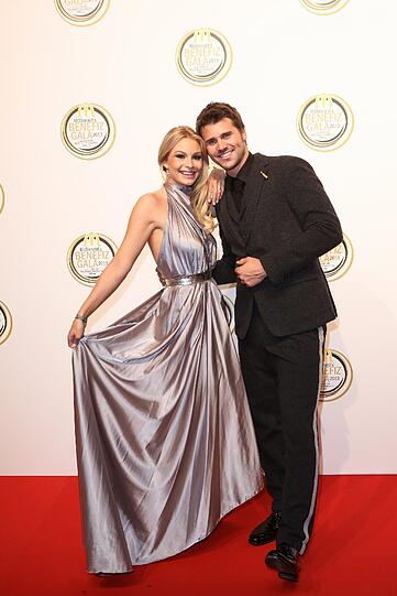 Jana Julie Kilka und Thore Schölermann bei der Benefiz Gala zugunsten der "McDonald`s Kinderhilfe Stiftung" am 08.11.2013 im Postpalast in München.