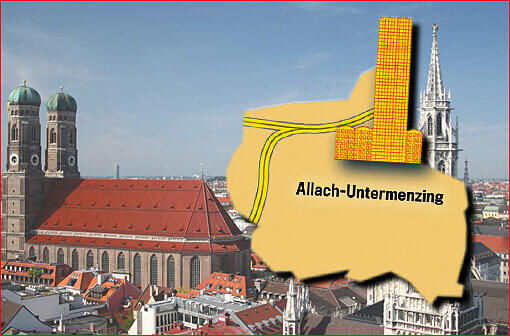 Allach-Untermenzing - Stückzahl: 43, 3,8%.