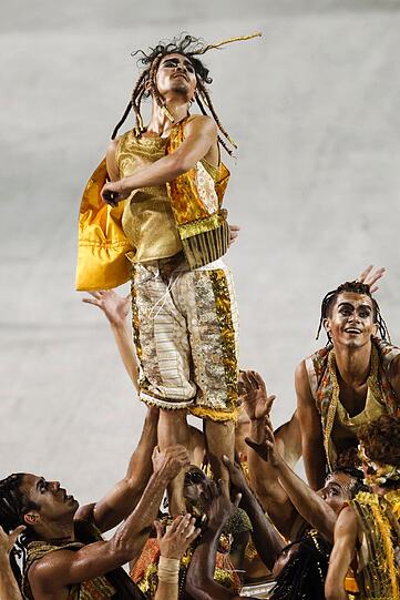 Samba in Rio 2012: Die Bilder vom Zuckerhut. Mit Fergie und Jennifer Lopez