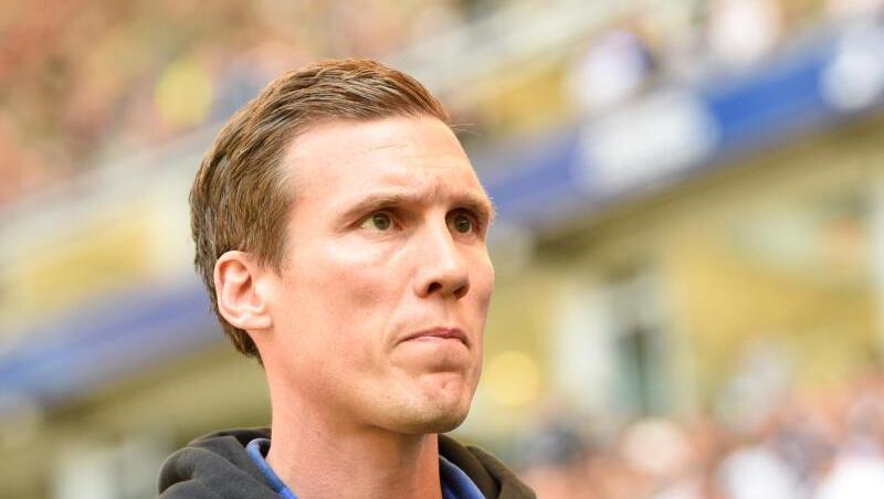 Hamburgs Trainer Hannes Wolf im Volksparkstadion. Foto: Daniel Bockwoldt/Archivbild Hamburgs Trainer Hannes Wolf im Volksparkstadion. Foto: Daniel Bockwoldt/Archivbild