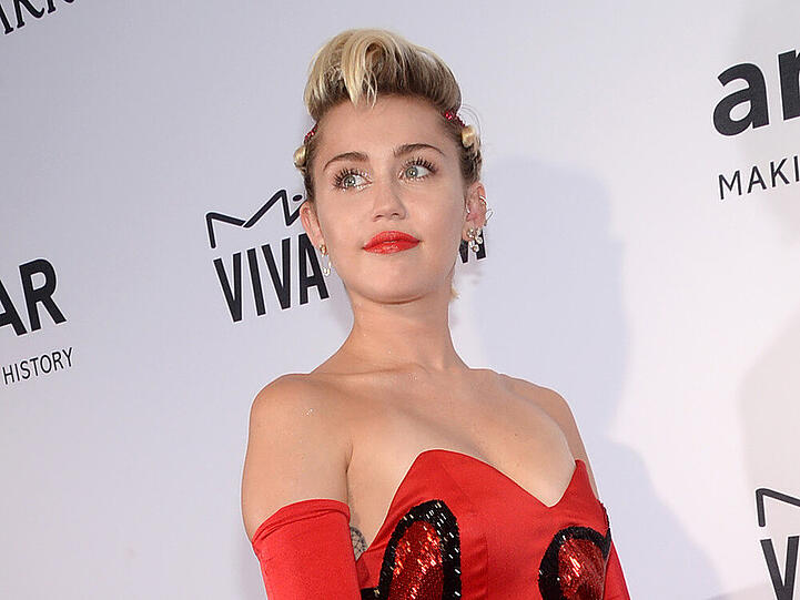Fleischlos glücklich: Miley Cyrus