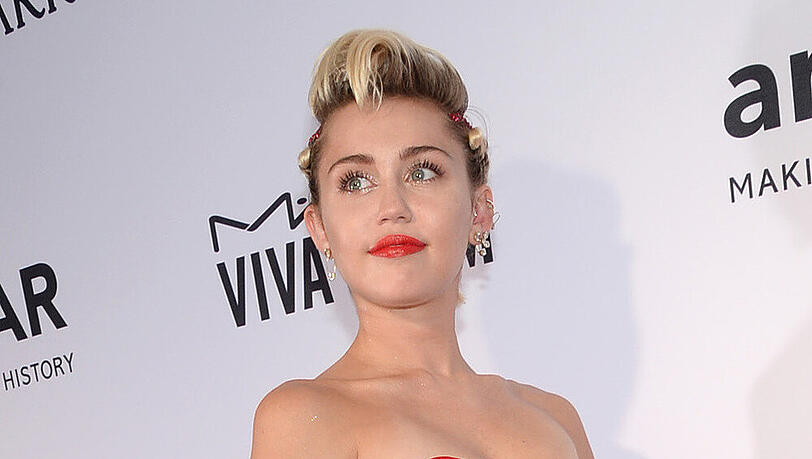 Fleischlos glücklich: Miley Cyrus Fleischlos glücklich: Miley Cyrus