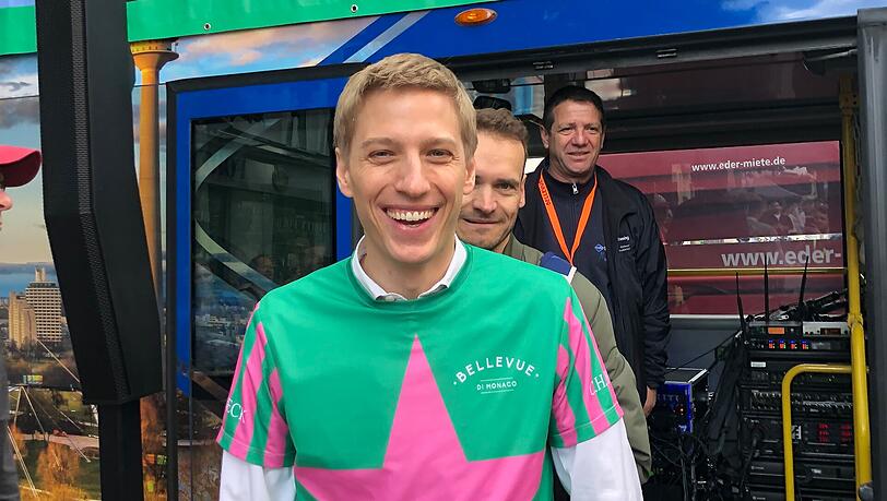 OB Dominik Krause ist stolzer Schirmherr des Giro di Monaco.