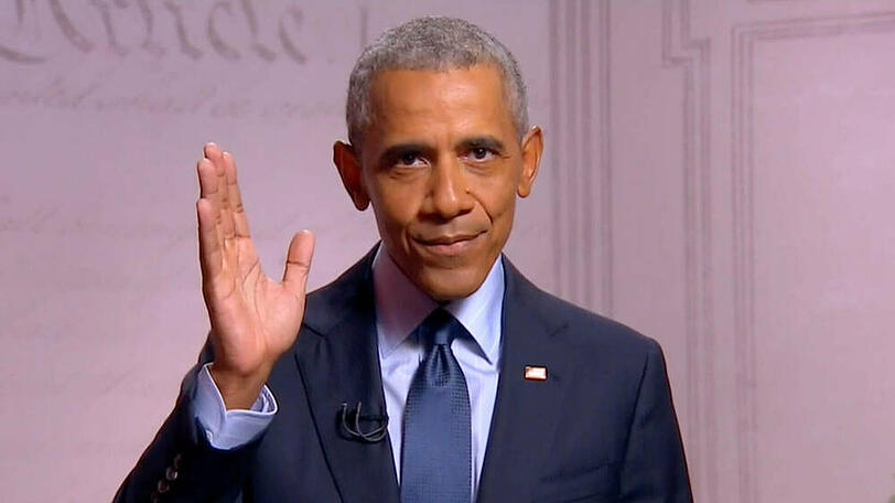 Barack Obama meldet sich in der Corona-Pandemie regelmäßig per Video zu Wort.