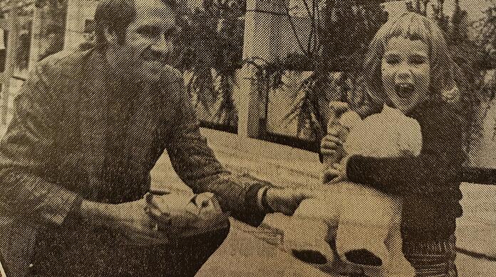Ingomar Sieghart mit seiner Tochter Silke.