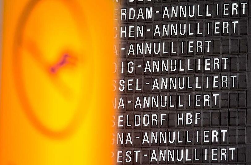 Auch am Mittwoch streiken die Piloten der Lufthansa weiter. In München werden am Mittwoch im Laufe des Tages rund 300 Flüge annuliert.