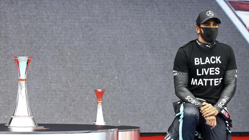 Zeigt klare Kante gegen Rassismuns: Formel-1-Weltmeister Lewis Hamilton.