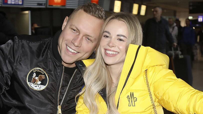 Patrick Romer und seine Freundin Annelie Henze.