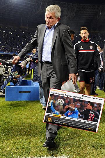 "Napoli bremst Bayerns Höhenflug", schreibt das Sportportal SPORT1.de: "Nach einem Kroos-Blitztor verlieren die Münchner den Faden und lassen beim SSC Punkte. Badstuber hat Pech, Gomez verschießt Elfer."