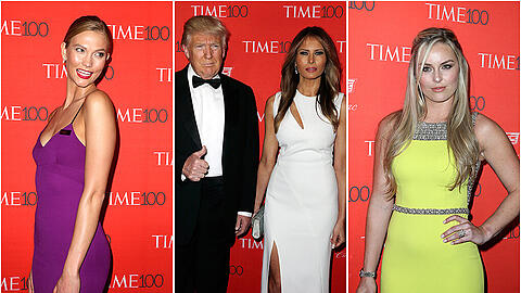 Glanz und Glamour bei der "Time 100"-Gala in New York. Alle Bilder vom roten Teppich zum Durchklicken.