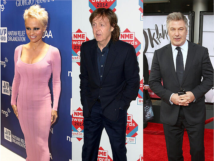 Pamela Anderson, Paul McCartney und Alec Baldwin hatten es mit ihrer Scheidung nicht leicht