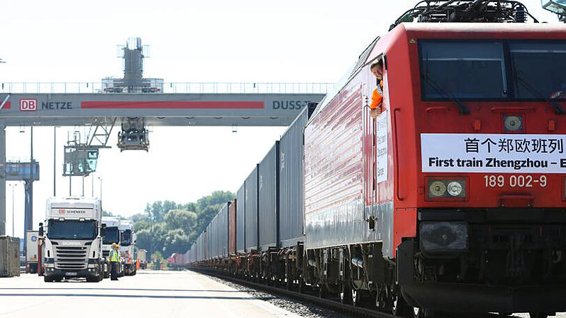 Eine Güterzugverbindung zwischen Zhengzhou und Hamburg besteht bereits seit August 2013.