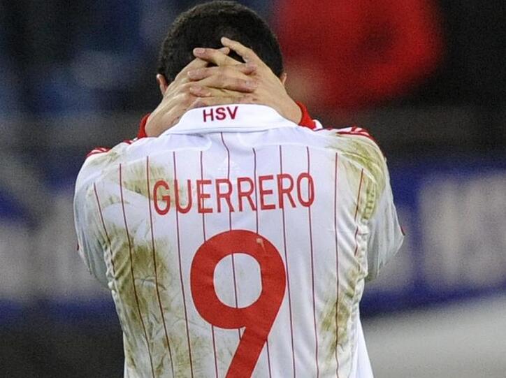 Paolo Guerrero vom HSV