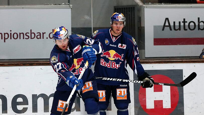In Bestform: die neuen EHC-Stars Blake Wheeler (links) und Paul Stastny. In Bestform: die neuen EHC-Stars Blake Wheeler (links) und Paul Stastny.