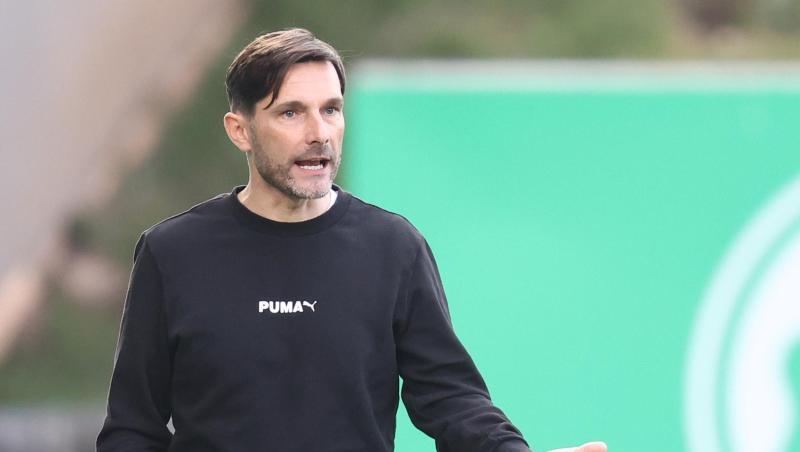 Der Fürther Trainer Stefan Leitl.
