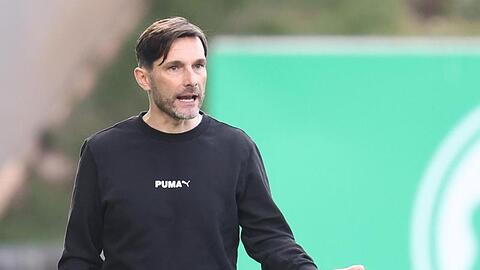 Der Fürther Trainer Stefan Leitl.
