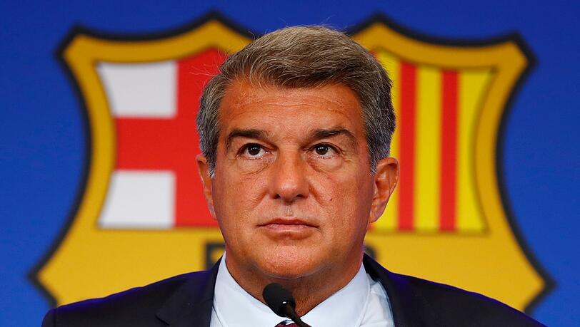 Barcelona-Präsident Joan Laporta. Barcelona-Präsident Joan Laporta.