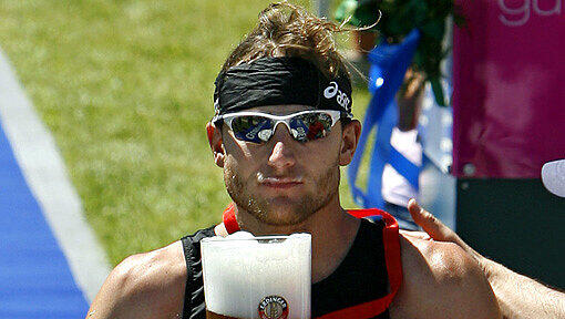 Faris Al-Sultan, Triathlon-Superstar. Faris Al-Sultan, Triathlon-Superstar.