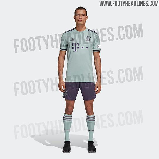 So sieht es also aus, das neue Auswärts-Trikot des FC Bayern.