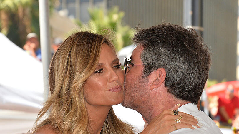 Heidi Klum und Simon Cowell kennen sich seit vielen Jahren.